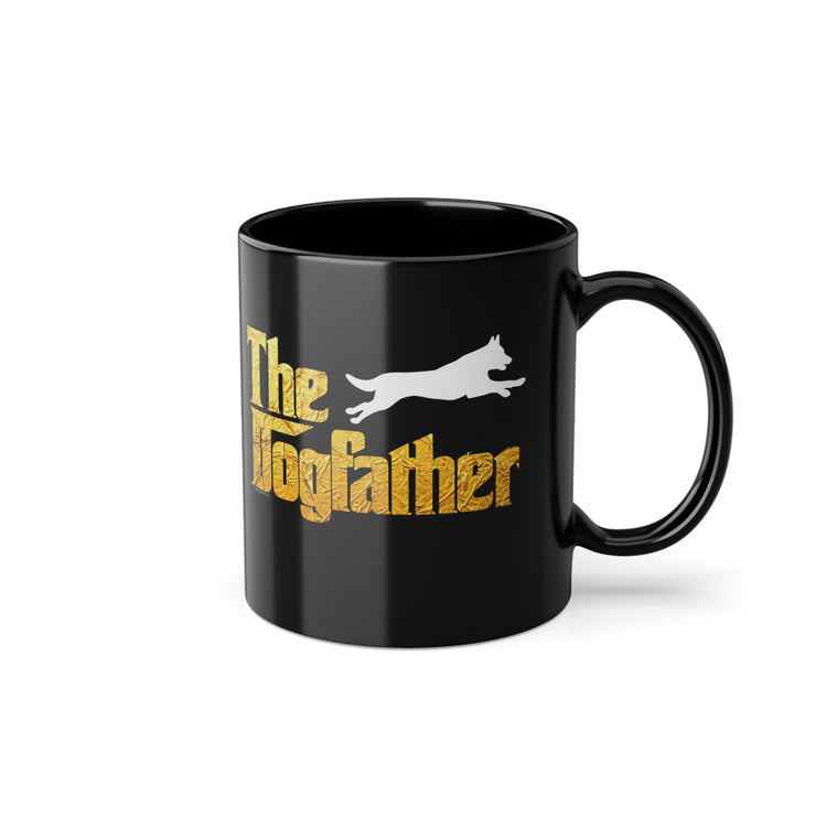 Belgian Malinois Black Coffee Cup, 11oz