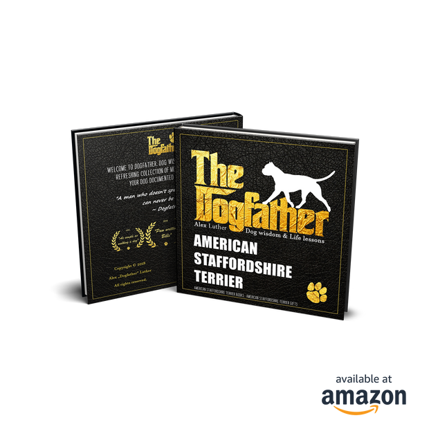 American Staffordshire Terrier Book - The Dogfather: Dog wisdom & Life lessons