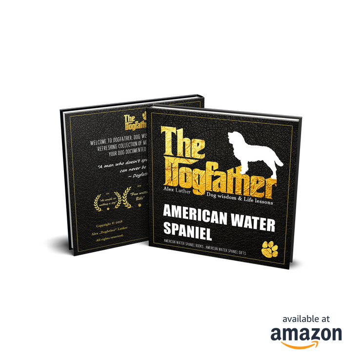 American Water Spaniel Book - The Dogfather: Dog wisdom & Life lessons