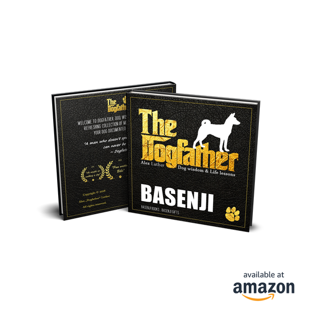 Basenji Book - The Dogfather: Dog wisdom & Life lessons