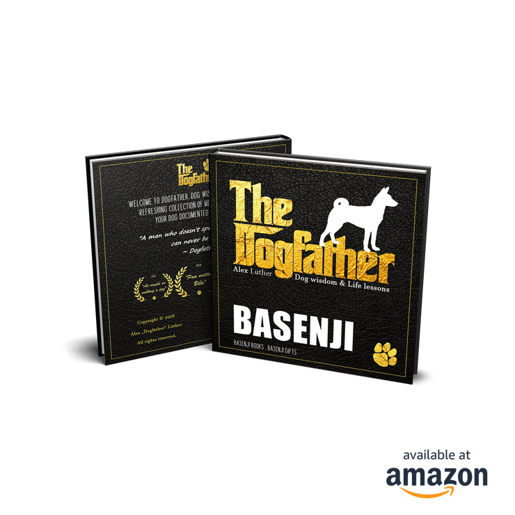 Basenji Book - The Dogfather: Dog wisdom & Life lessons