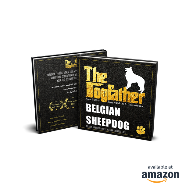 Belgian Sheepdog Book - The Dogfather: Dog wisdom & Life lessons