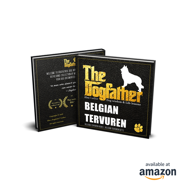 Belgian Tervuren Book - The Dogfather: Dog wisdom & Life lessons