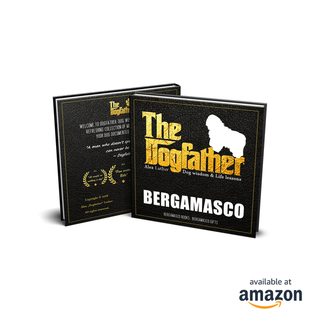 Bergamasco Shepherd Book - The Dogfather: Dog wisdom & Life lessons
