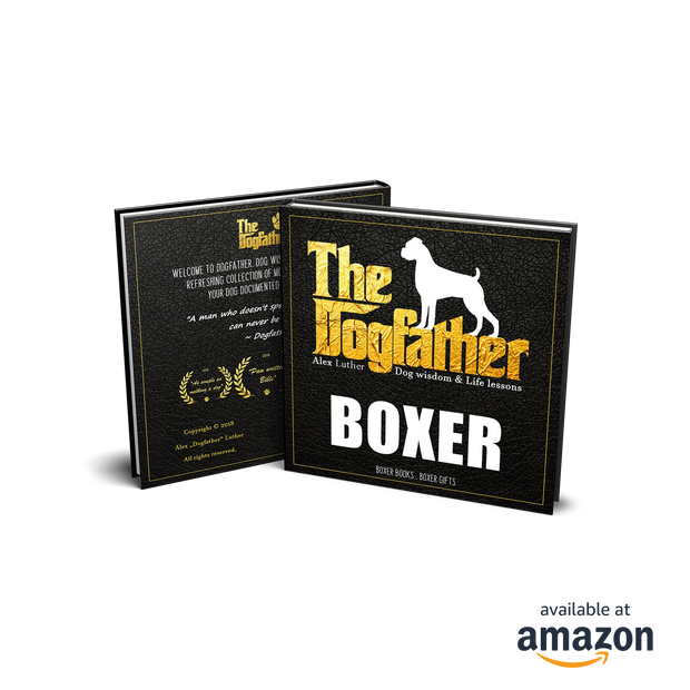 Boxer Book - The Dogfather: Dog wisdom & Life lessons