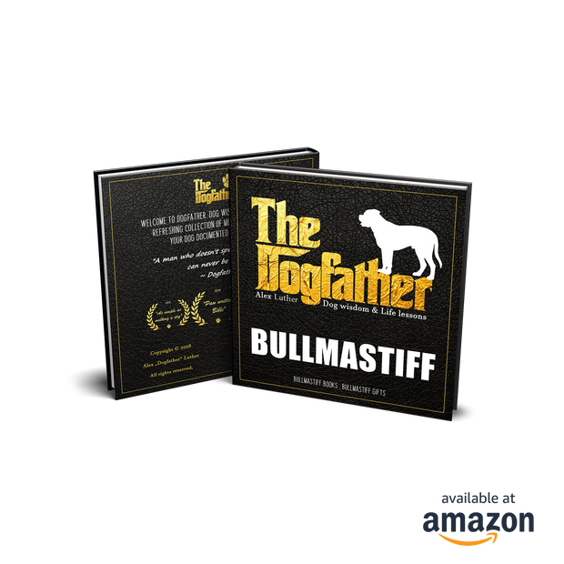 Bullmastiff Book - The Dogfather: Dog wisdom & Life lessons