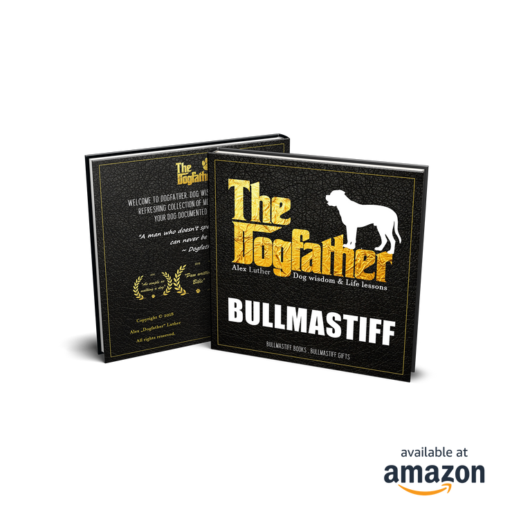Bullmastiff Book - The Dogfather: Dog wisdom & Life lessons