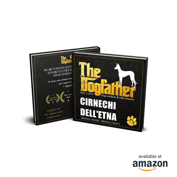 Cirneco dell Etna Book - The Dogfather: Dog wisdom & Life lessons
