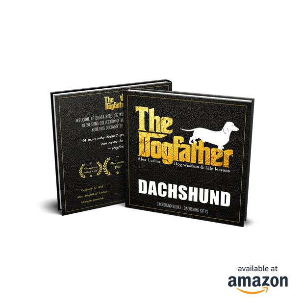 Dachshund Book - The Dogfather: Dog wisdom & Life lessons