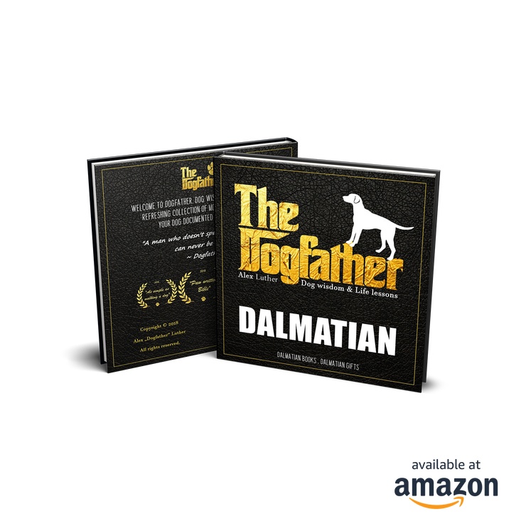 Dalmatian Book - The Dogfather: Dog wisdom & Life lessons