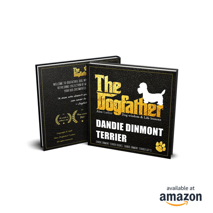 Dandie Dinmont Terrier Book - The Dogfather: Dog wisdom & Life lessons