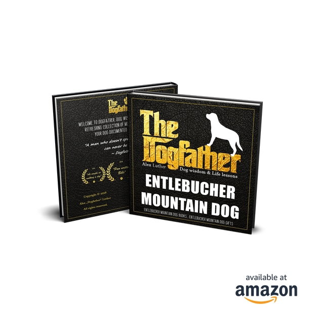 Entlebucher Mountain Dog Book - The Dogfather: Dog wisdom & Life lessons
