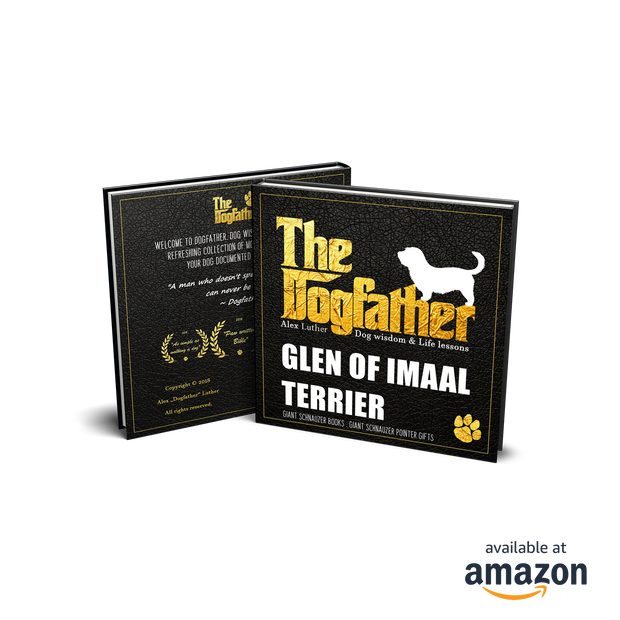 Glen of Imaal Terrier Book - The Dogfather: Dog wisdom & Life lessons