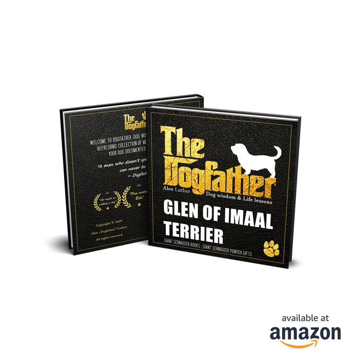 Glen of Imaal Terrier Book - The Dogfather: Dog wisdom & Life lessons