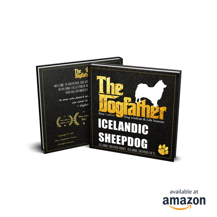 Icelandic Sheepdog Book - The Dogfather: Dog wisdom & Life lessons