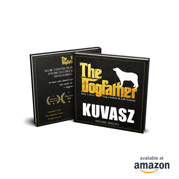 Kuvasz Book - The Dogfather: Dog wisdom & Life lessons