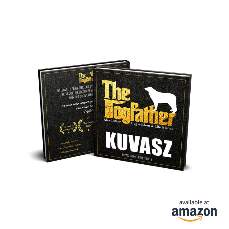 Kuvasz Book - The Dogfather: Dog wisdom & Life lessons