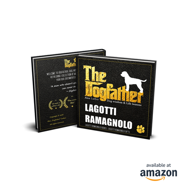 Lagotti Romagnolo Book - The Dogfather: Dog wisdom & Life lessons