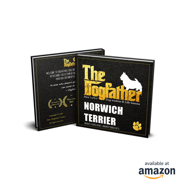 Norwich Terrier Book - The Dogfather: Dog wisdom & Life lessons