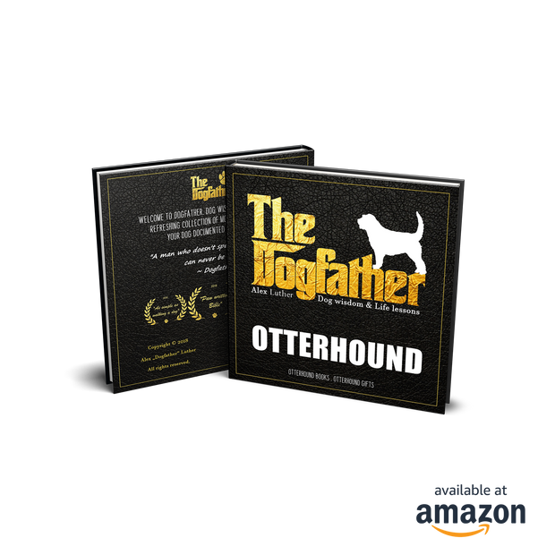Otterhound Book - The Dogfather: Dog wisdom & Life lessons
