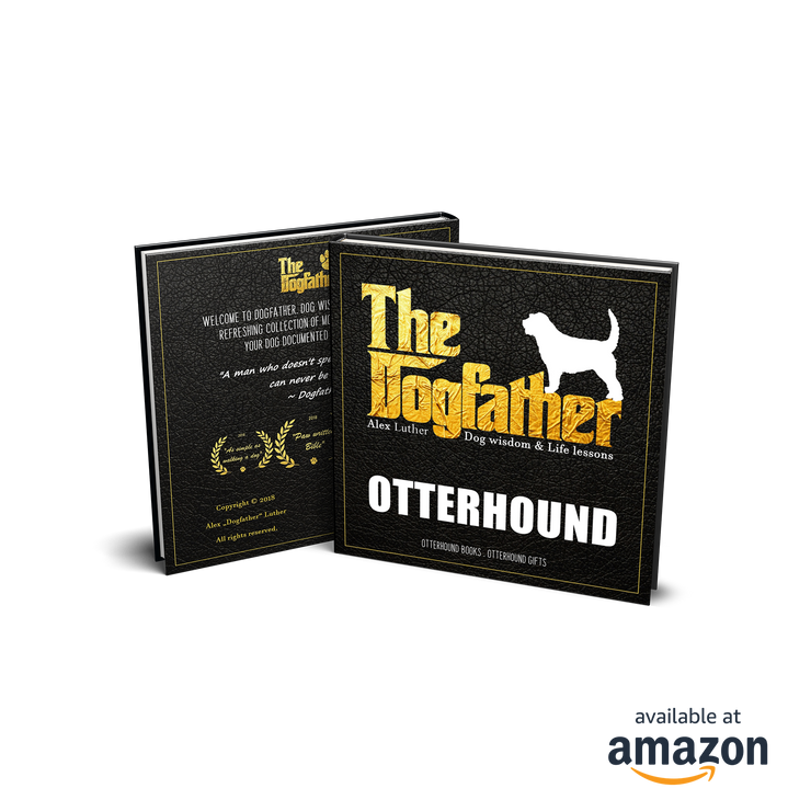 Otterhound Book - The Dogfather: Dog wisdom & Life lessons