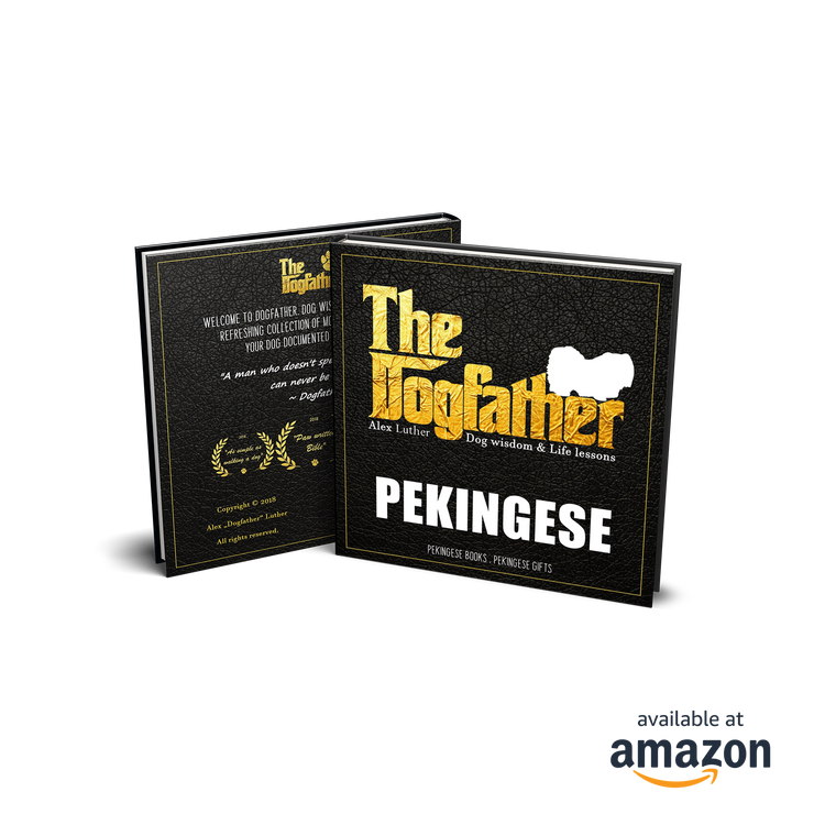 Pekingese Book - The Dogfather: Dog wisdom & Life lessons