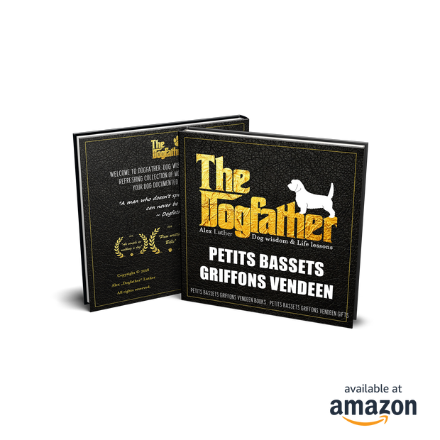 Petits Bassets Griffons Vendeen Book - The Dogfather: Dog wisdom & Life lessons
