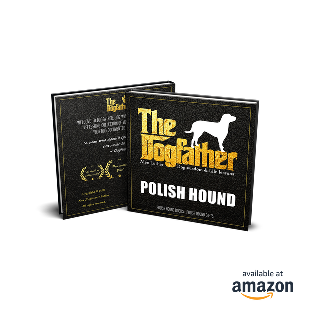 Polish Hound Book - The Dogfather: Dog wisdom & Life lessons