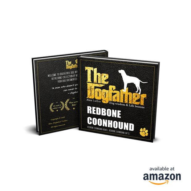 Redbone Coonhound Book - The Dogfather: Dog wisdom & Life lessons