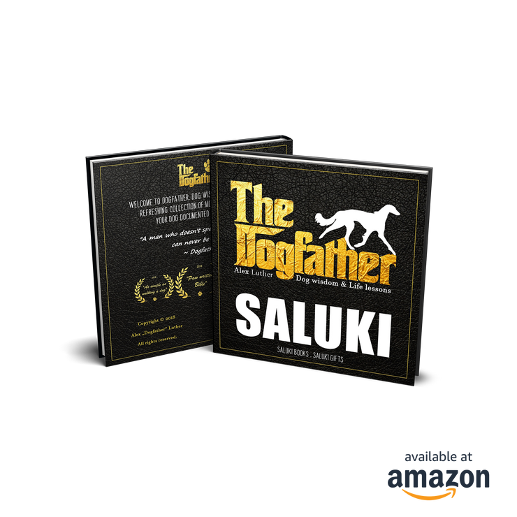 Saluki Book - The Dogfather: Dog wisdom & Life lessons