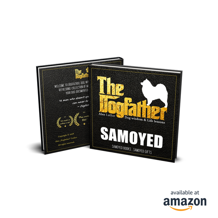 Samoyed Book - The Dogfather: Dog wisdom & Life lessons