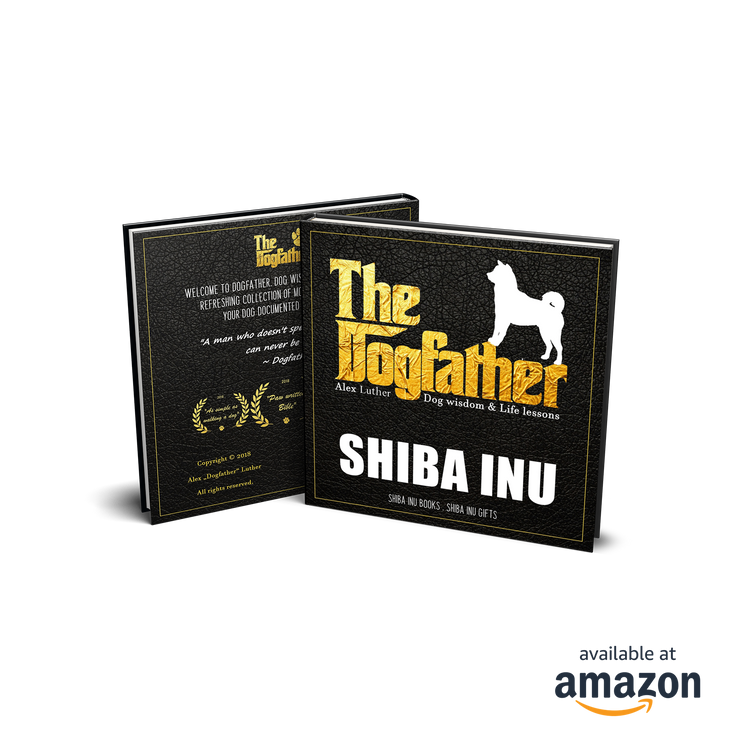 Shiba Inu Book - The Dogfather: Dog wisdom & Life lessons