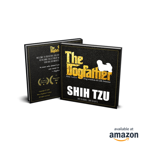 Shih Tzu Book - The Dogfather: Dog wisdom & Life lessons
