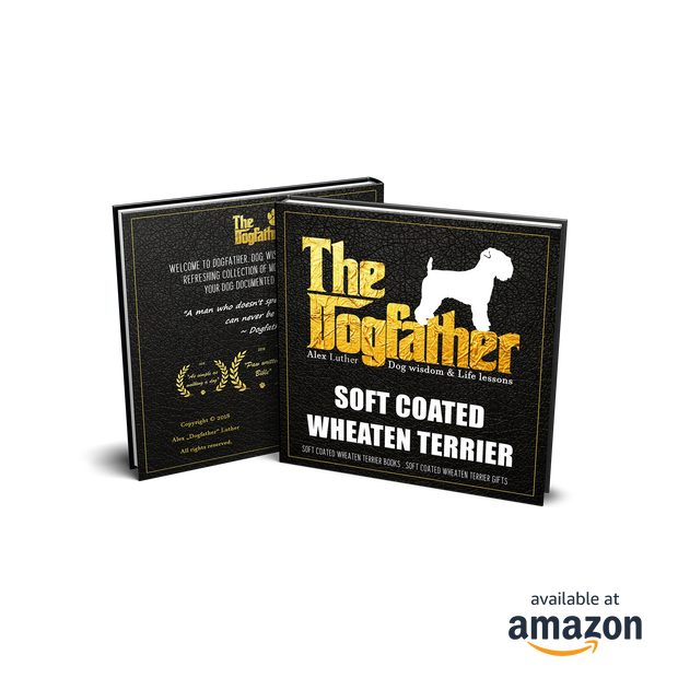 Soft Coated Wheaten Terrier Book - The Dogfather: Dog wisdom & Life lessons