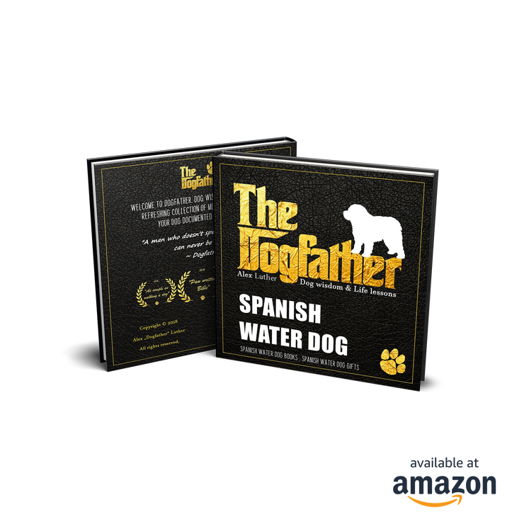 Spanish Water Dog Book - The Dogfather: Dog wisdom & Life lessons