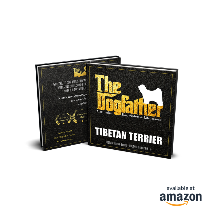 Tibetan Terrier Book - The Dogfather: Dog wisdom & Life lessons