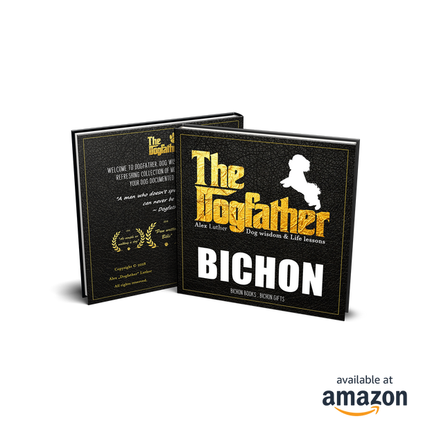 Bichon Frise Book - The Dogfather: Dog wisdom & Life lessons