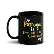 Black and Tan Coonhound Mug  - Patronus Mug
