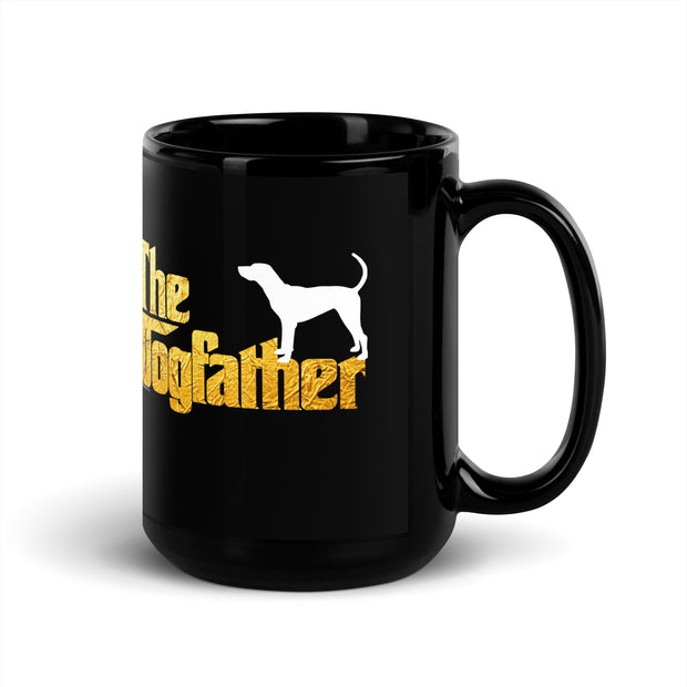 Black And Tan Coonhound Mug - Dogfather Mug