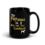 Black and Tan Coonhound Mug  - Patronus Mug