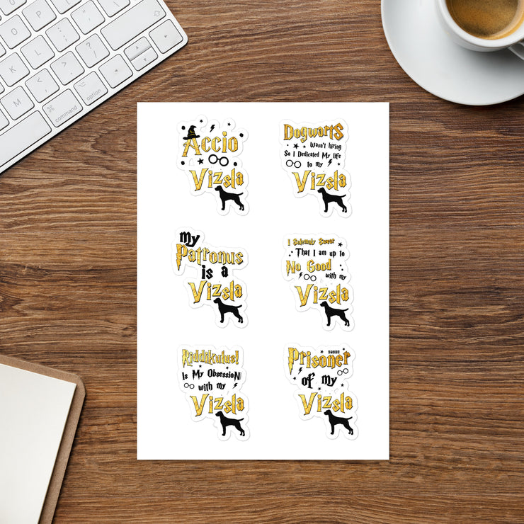 Vizsla Stickers – Vizsla Sticker Sheet