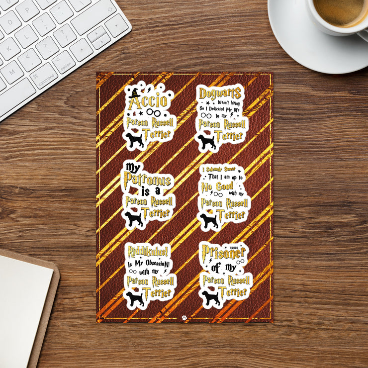 Parson Russell Terrier Stickers – Parson Russell Terrier Sticker Sheet