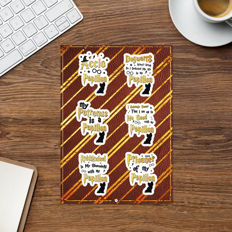 Papillon Stickers – Papillon Sticker Sheet