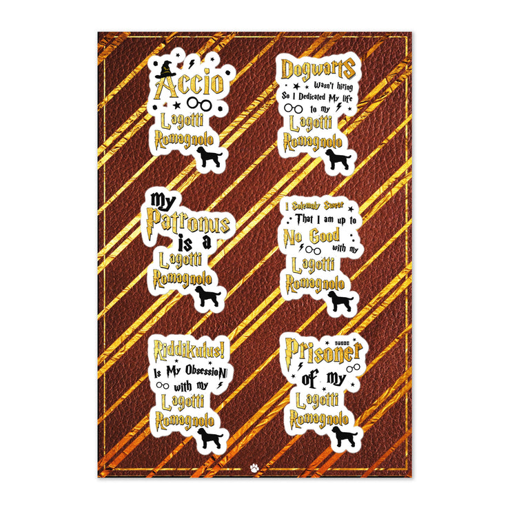 Lagotti Romagnolo Stickers – Lagotti Romagnolo Sticker Sheet