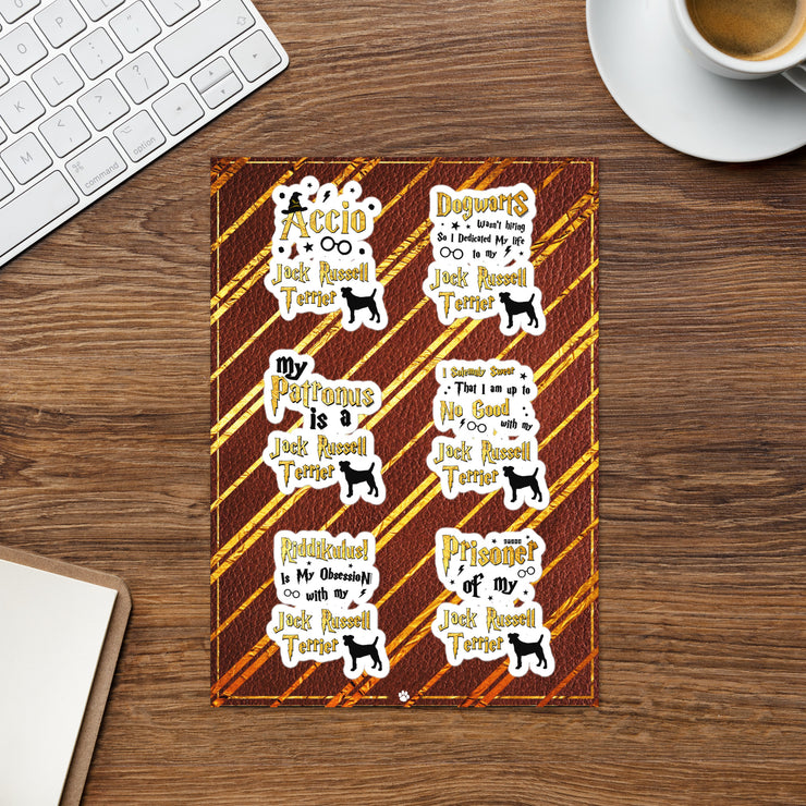 Jack Russell Terrier Stickers – Jack Russell Terrier Sticker Sheet