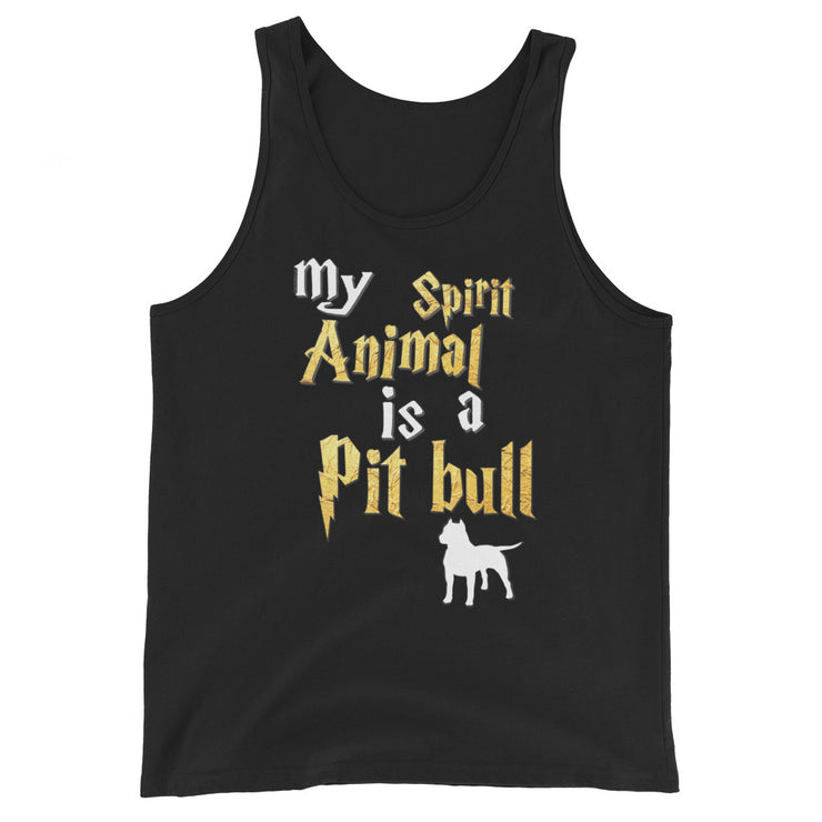 Pit bull Tank Top -  Spirit Animal Unisex