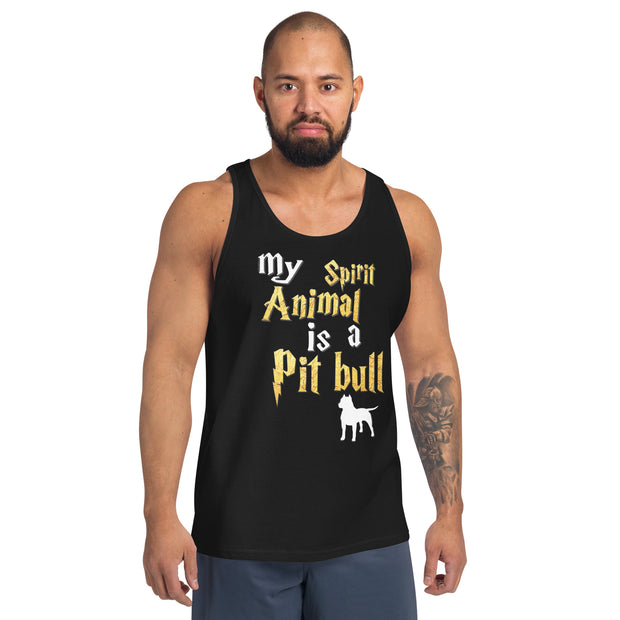 Pit bull Tank Top -  Spirit Animal Unisex