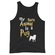 Pug Tank Top -  Spirit Animal Unisex