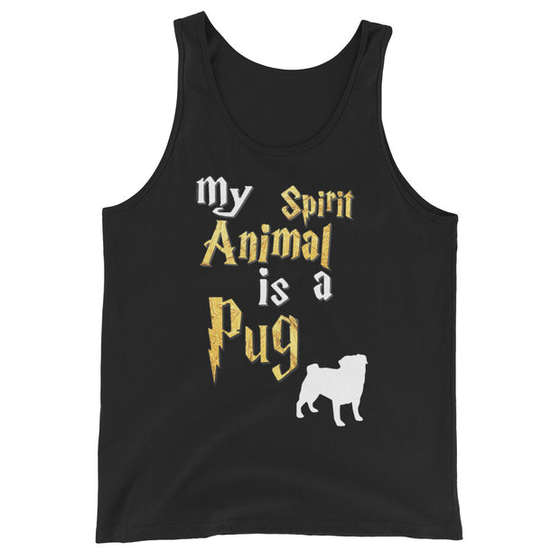 Pug Tank Top -  Spirit Animal Unisex