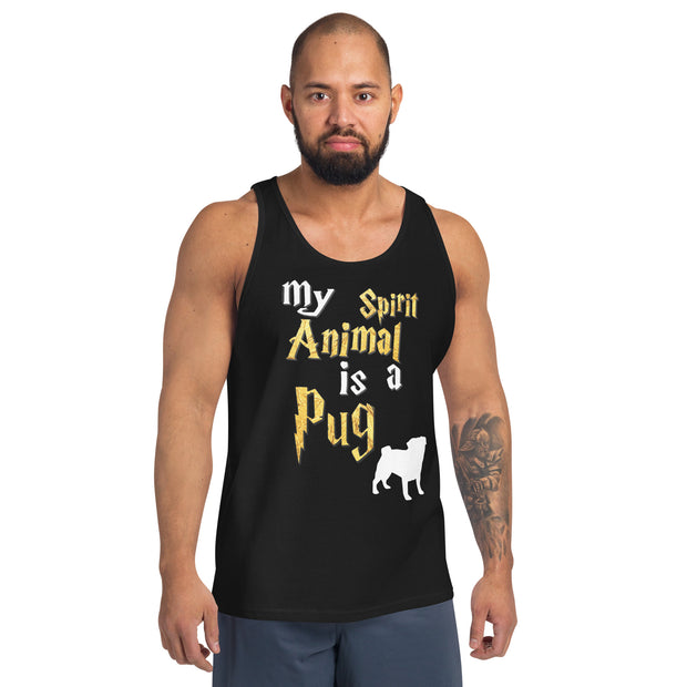 Pug Tank Top -  Spirit Animal Unisex